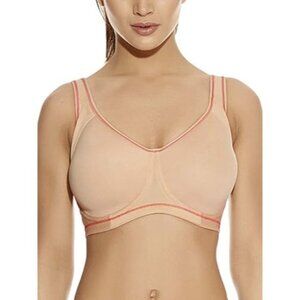 Freya AA4892NUE Women's Active Underwire Sports Bra 32G Nude NWOT